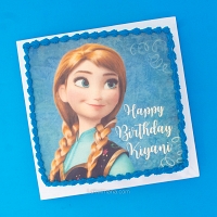 Elsa Print Cake - 1.5Kg